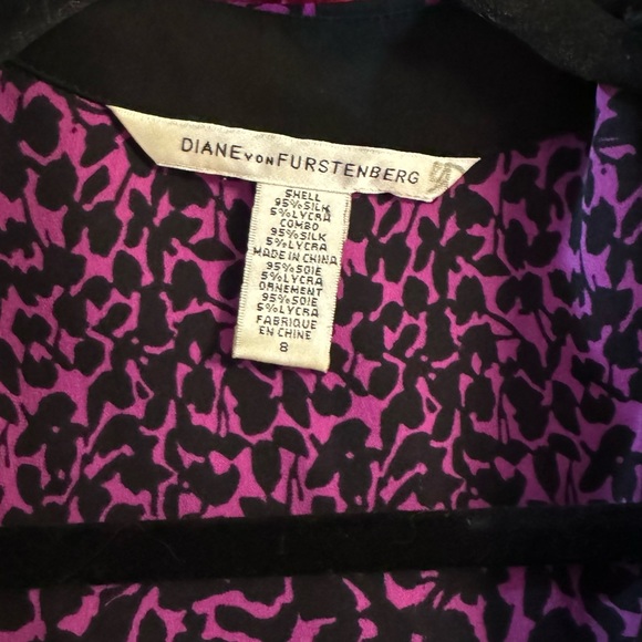 DVF - Diane Von Furstenburg Scarf Top silk - Picture 3 of 3